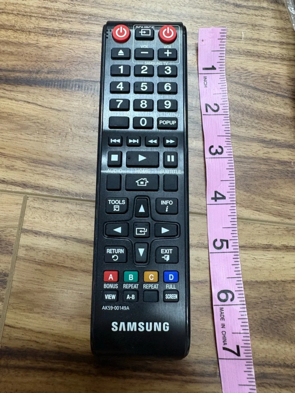 Samsung AK59-00149A replacement remote control for various Samsung Blu-ray